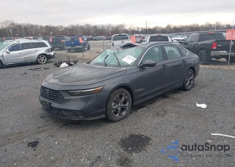 2025 Honda Accord Hybrid Ex-L from USA, damaged, VIN 1HGCY2F63SA035823